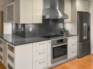 Kitchen remodeling project at Kirkland WA, by SMART Green Design & Construction