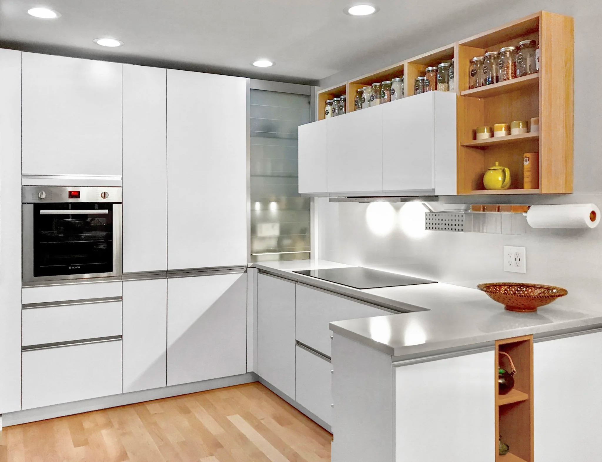 Kitchen remodeling project at Seattle, WA by SMART Green Design & Construction